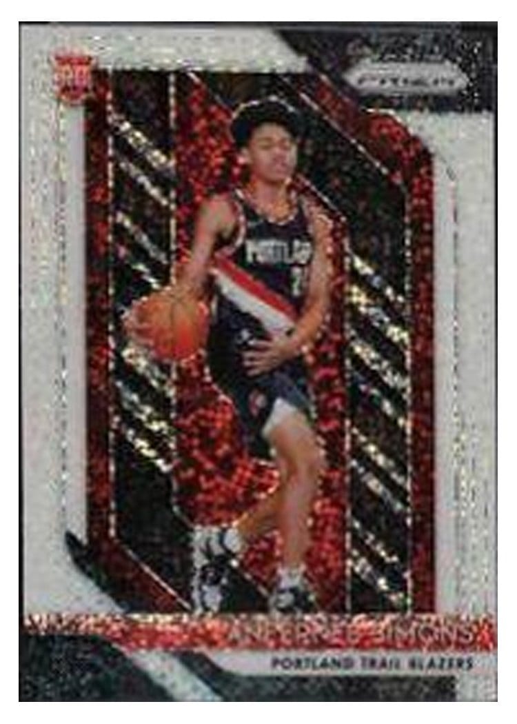 2018-19 Panini Prizm Base Set Anfernee Simons #61 card