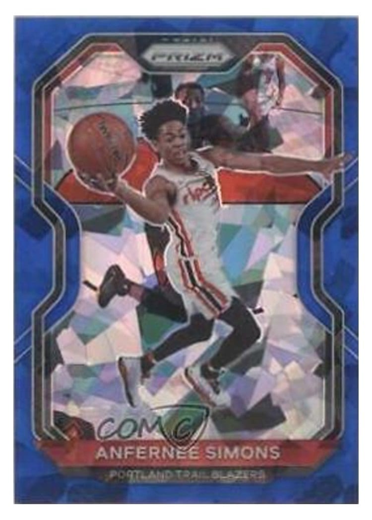 2020-21 Panini Prizm Base Set Anfernee Simons #24 card