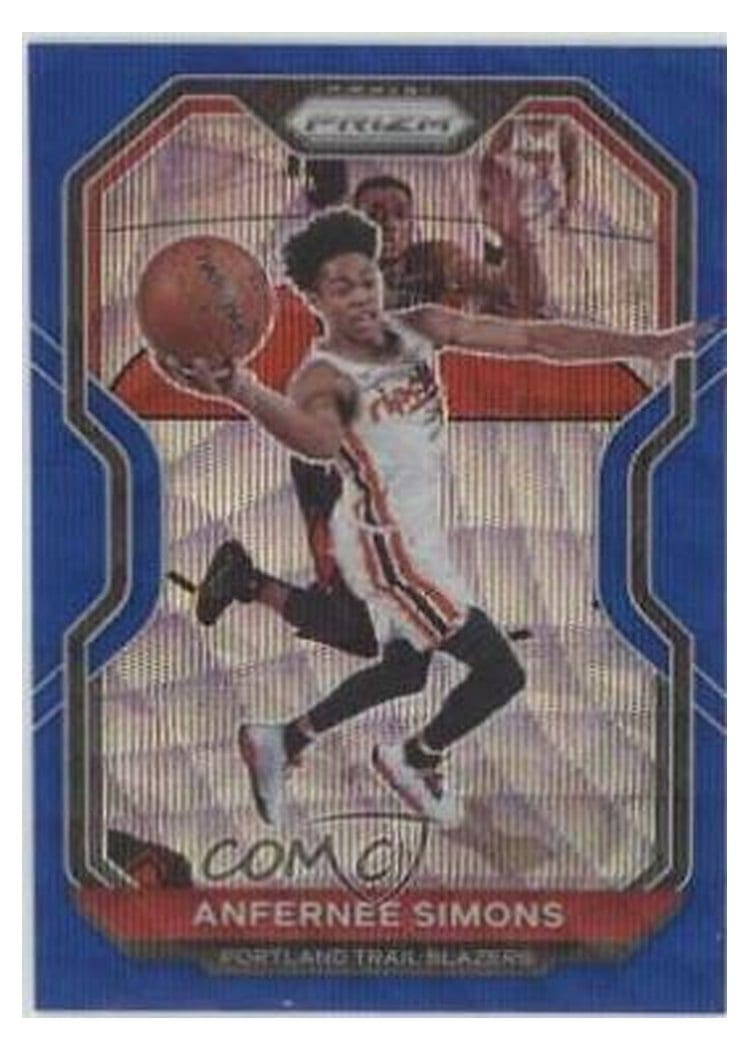 2020-21 Panini Prizm Base Set Anfernee Simons #24 card