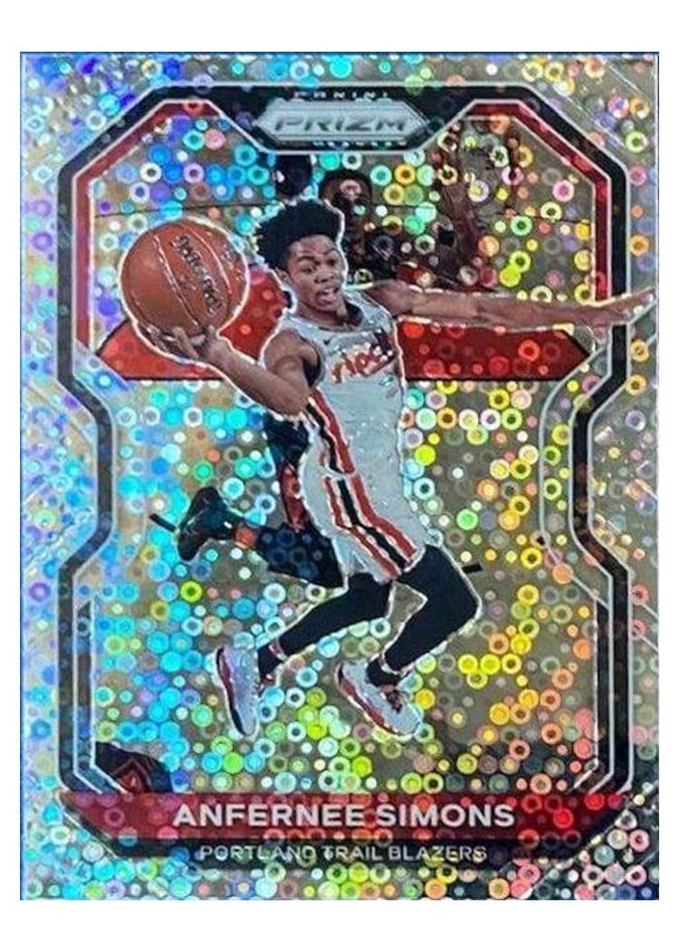 2020-21 Panini Prizm Base Set Anfernee Simons #24 card