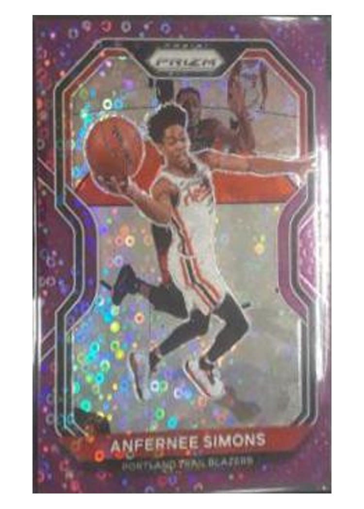 2020-21 Panini Prizm Base Set Anfernee Simons #24 card