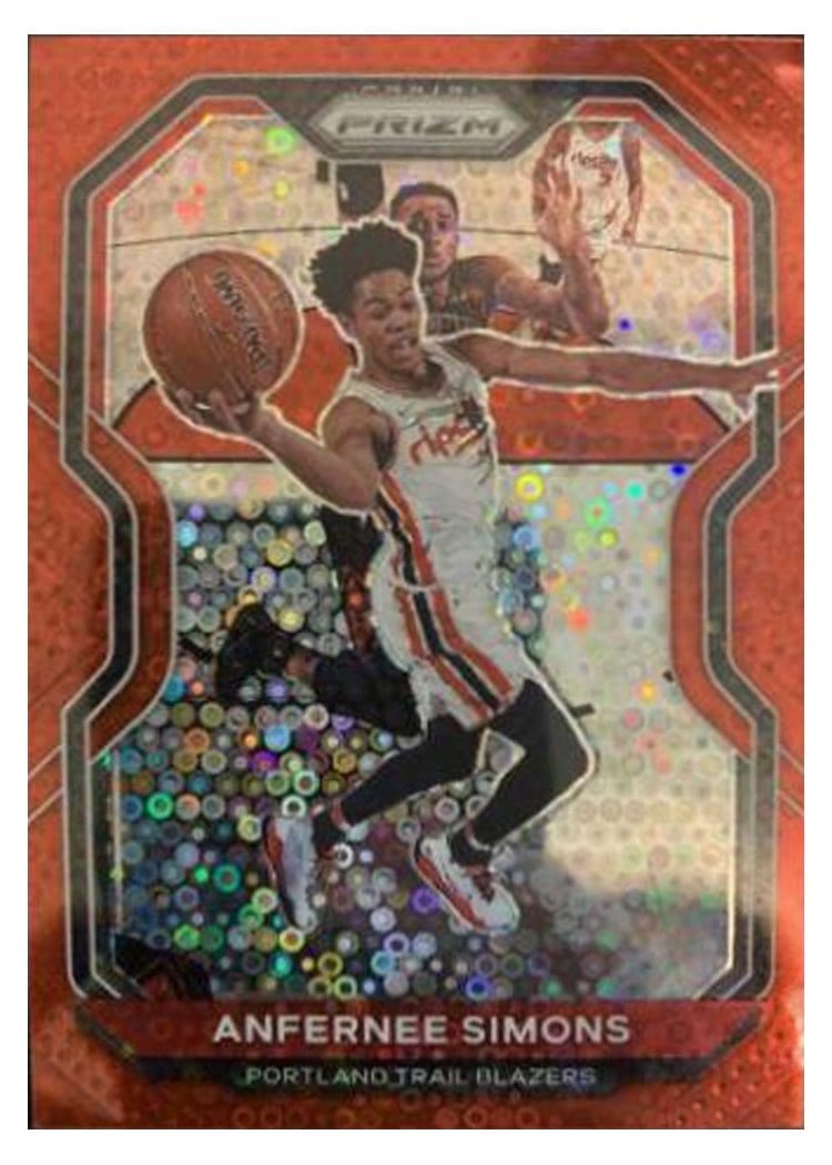 2020-21 Panini Prizm Base Set Anfernee Simons #24 card