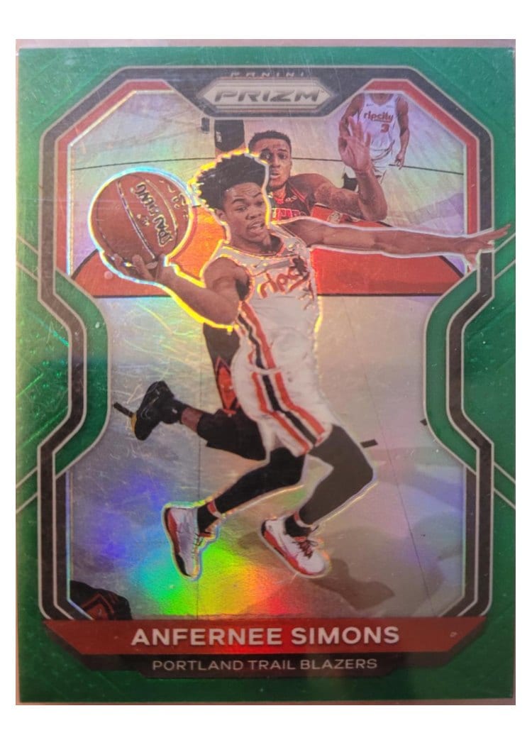 2020-21 Panini Prizm Base Set Anfernee Simons #24 card