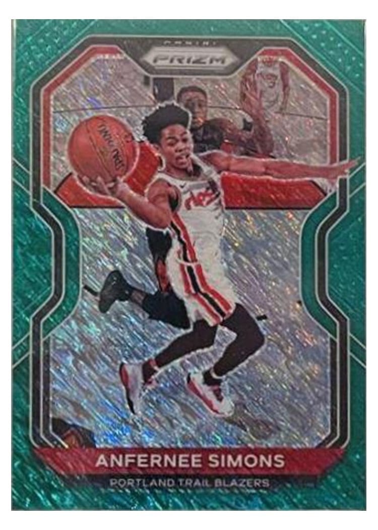 2020-21 Panini Prizm Base Set Anfernee Simons #24 card
