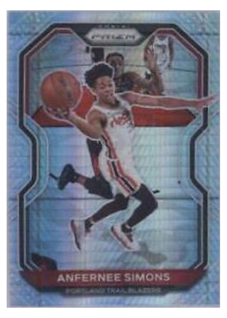 2020-21 Panini Prizm Base Set Anfernee Simons #24 card
