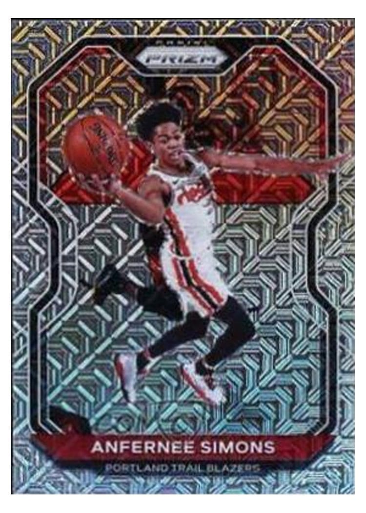 2020-21 Panini Prizm Base Set Anfernee Simons #24 card