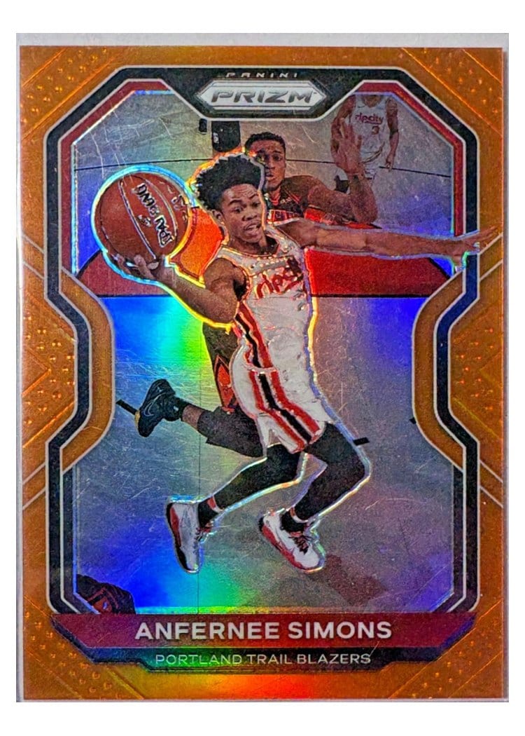 2020-21 Panini Prizm Base Set Anfernee Simons #24 card