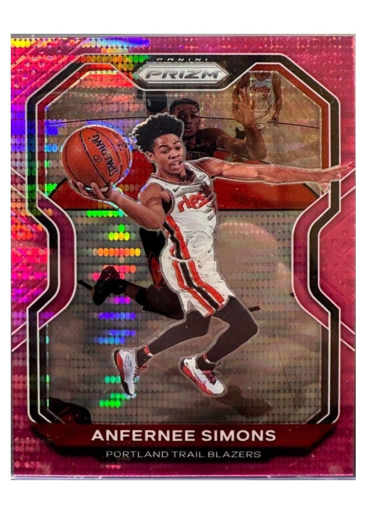 2020-21 Panini Prizm Base Set Anfernee Simons #24 card