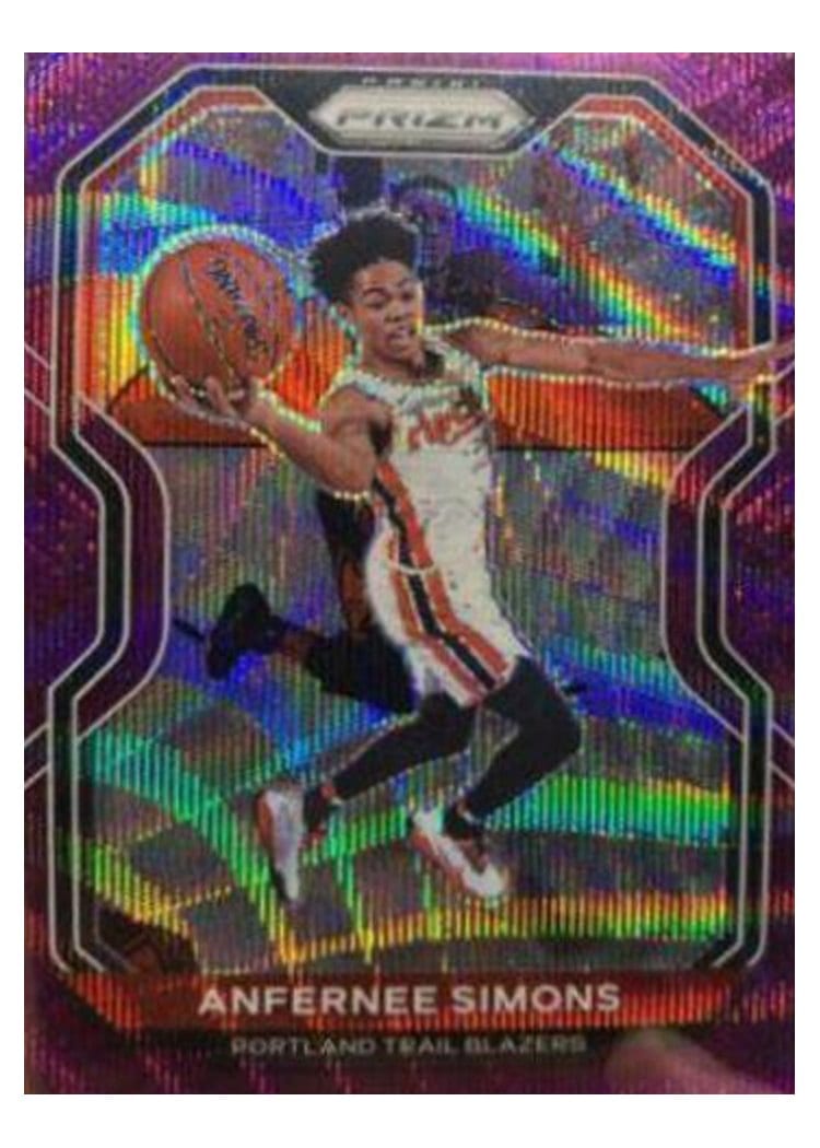 2020-21 Panini Prizm Base Set Anfernee Simons #24 card