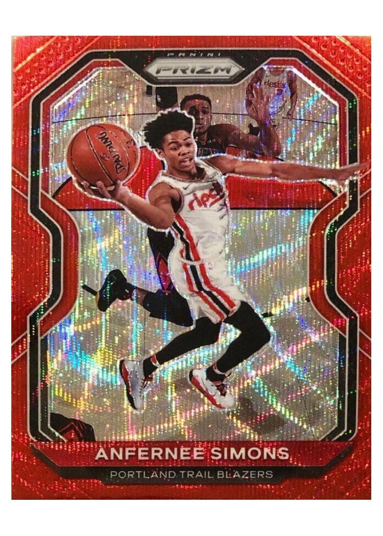 2020-21 Panini Prizm Base Set Anfernee Simons #24 card
