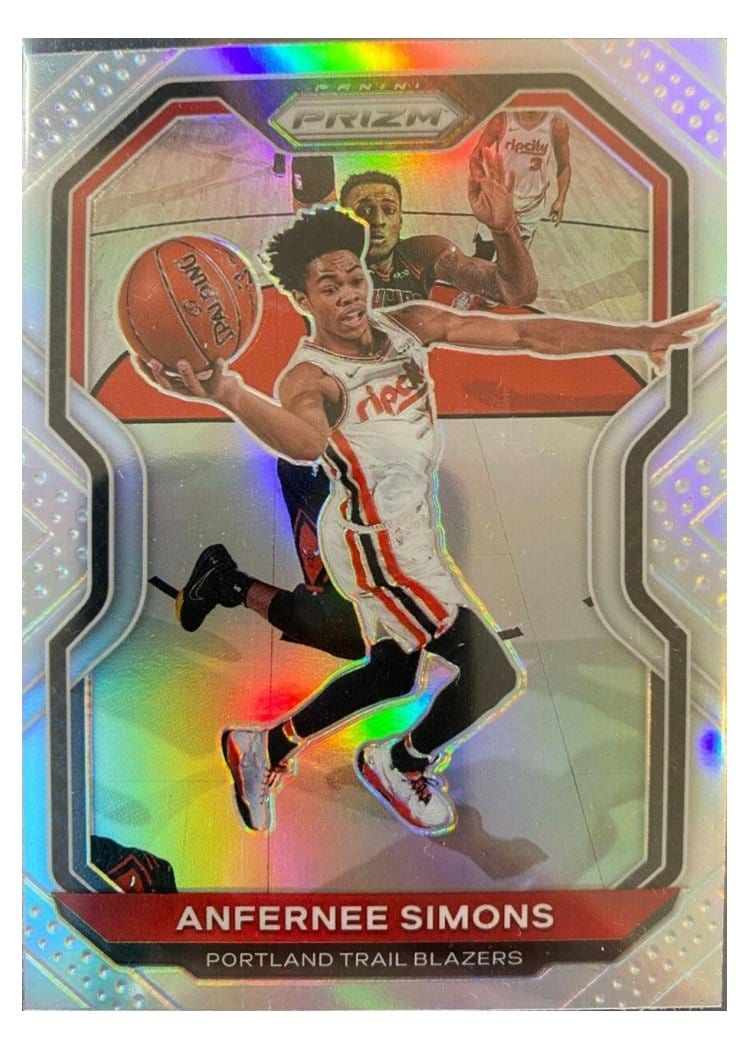 2020-21 Panini Prizm Base Set Anfernee Simons #24 card
