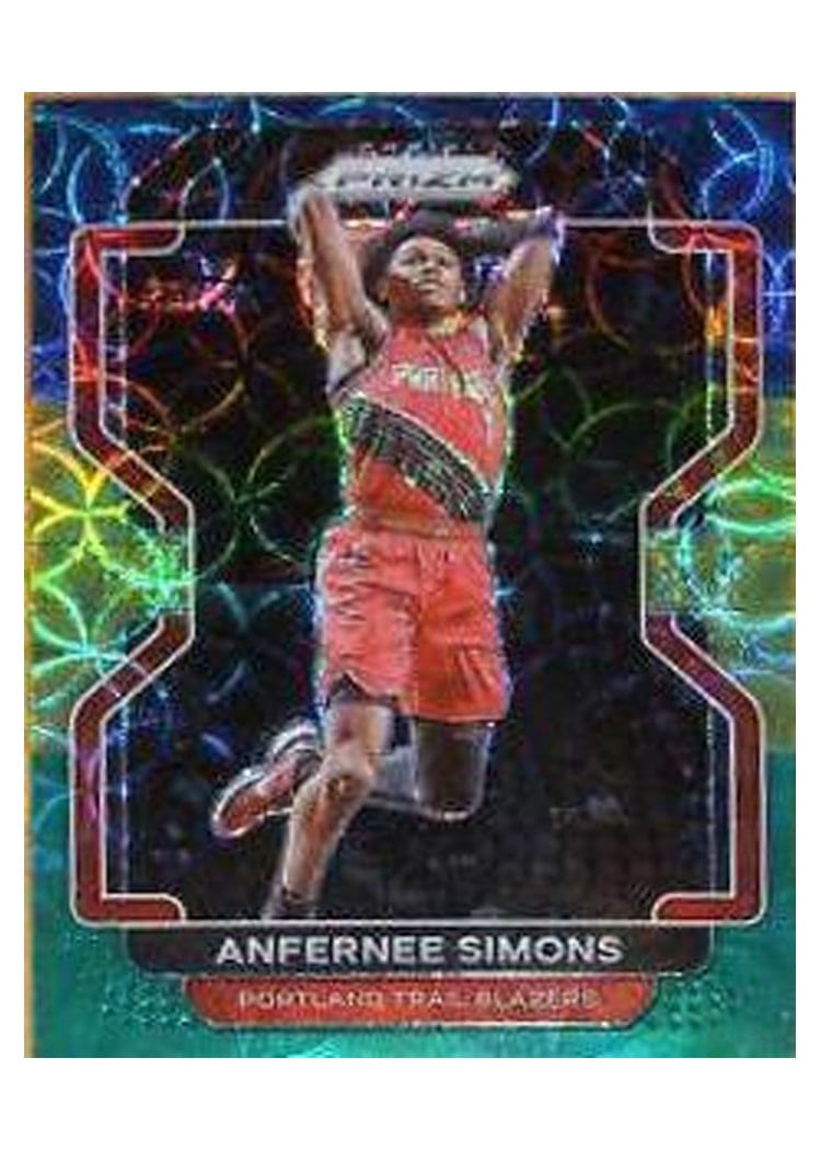 2021-22 Panini Prizm Base Set Anfernee Simons #168 card