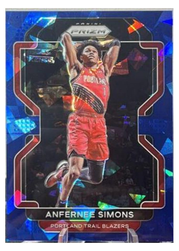 2021-22 Panini Prizm Base Set Anfernee Simons #168 card