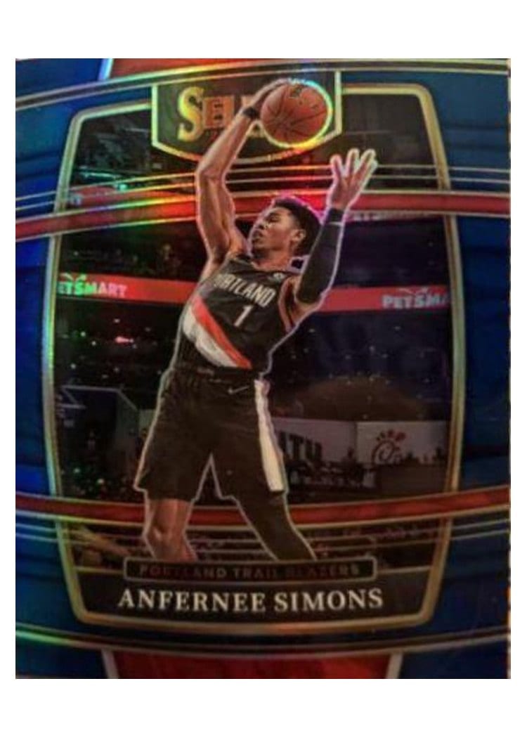 2021-22 Panini Select Base Set Anfernee Simons #29 card