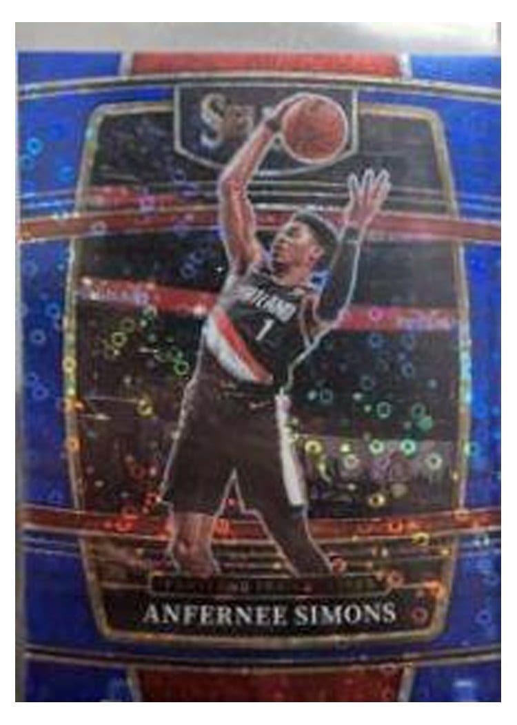 2021-22 Panini Select Base Set Anfernee Simons #29 card