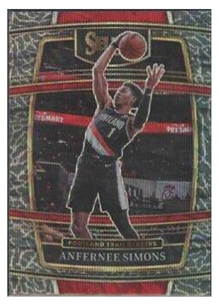 2021-22 Panini Select Base Set Anfernee Simons #29 card