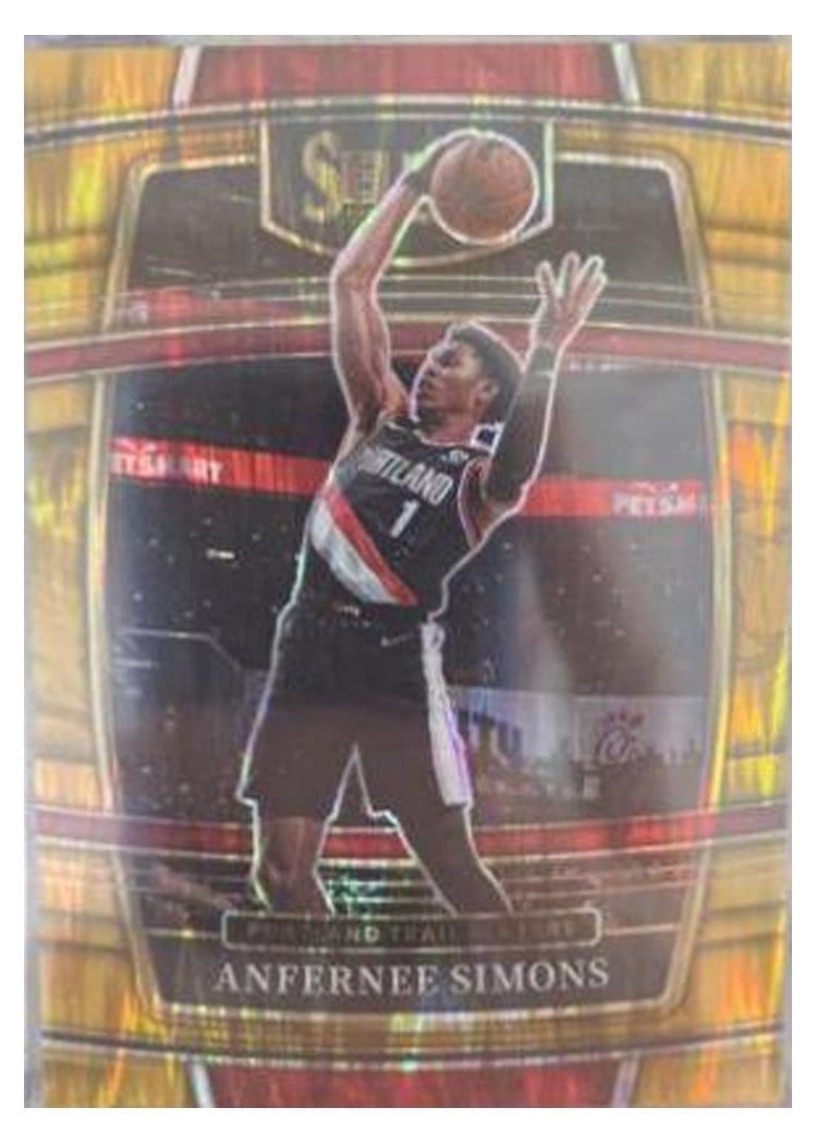 2021-22 Panini Select Base Set Anfernee Simons #29 card