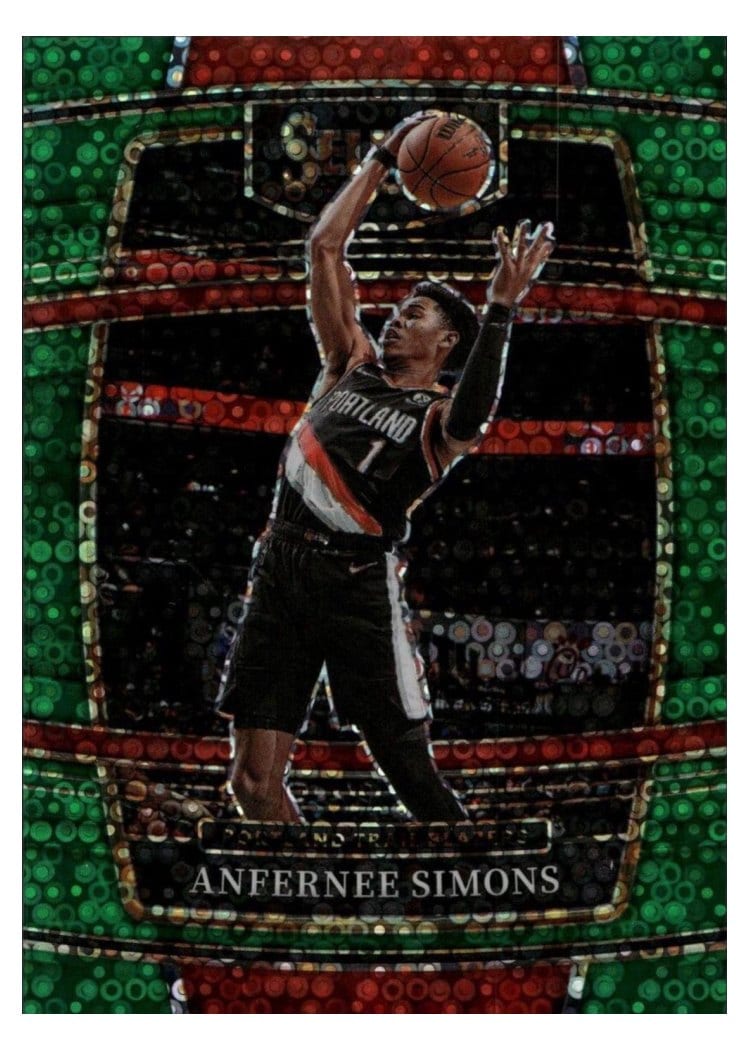 2021-22 Panini Select Base Set Anfernee Simons #29 card