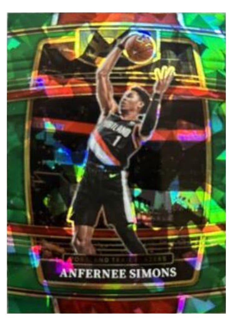 2021-22 Panini Select Base Set Anfernee Simons #29 card