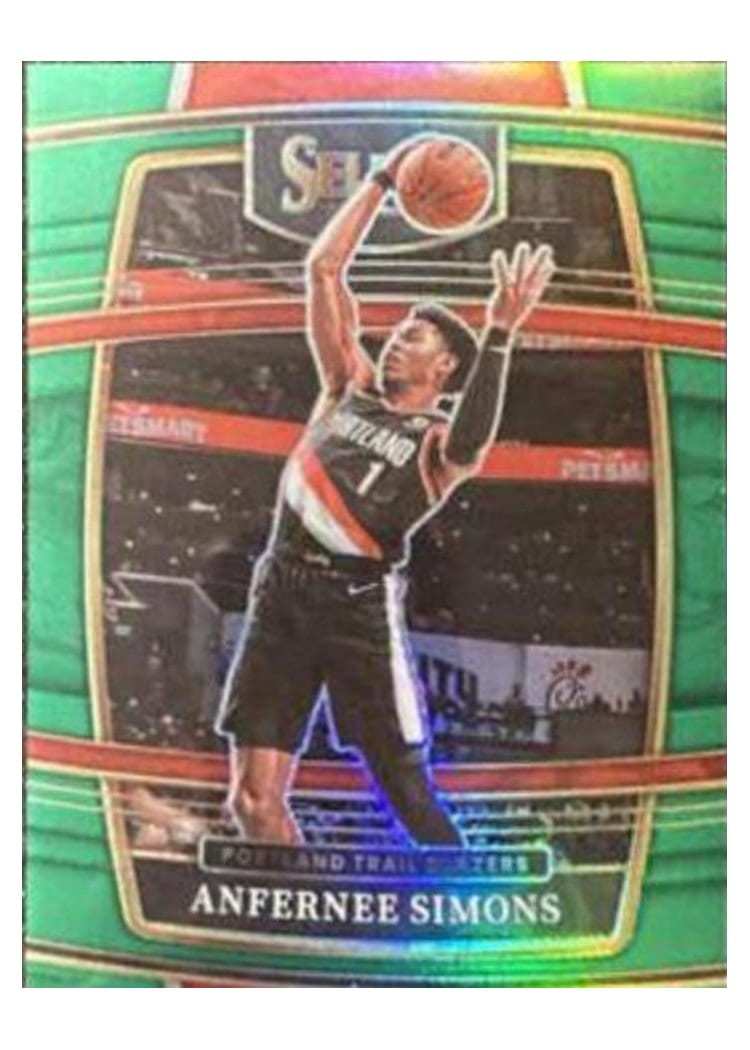 2021-22 Panini Select Base Set Anfernee Simons #29 card