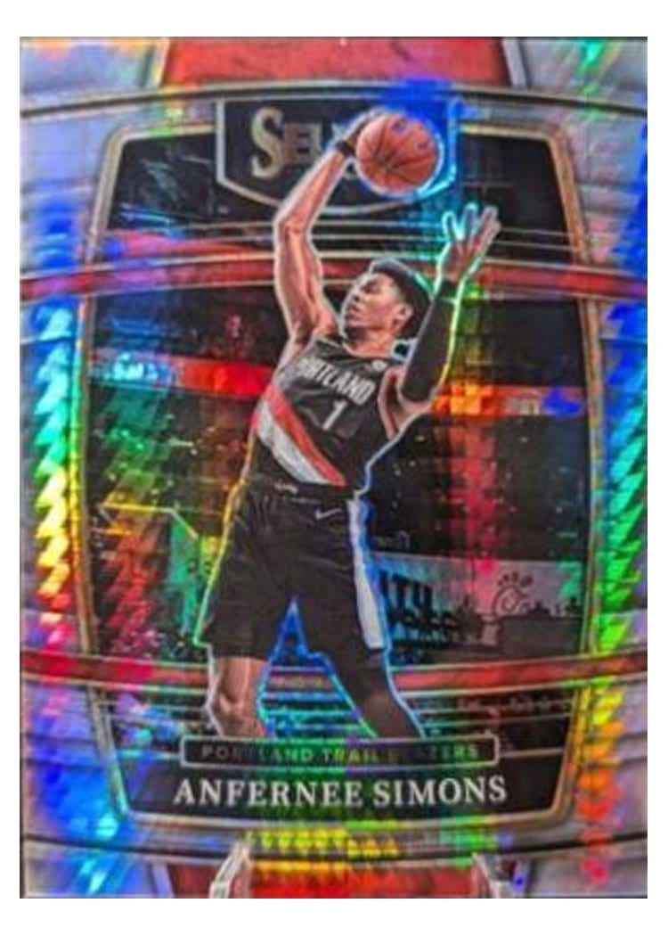 2021-22 Panini Select Base Set Anfernee Simons #29 card