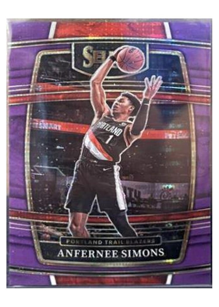 2021-22 Panini Select Base Set Anfernee Simons #29 card