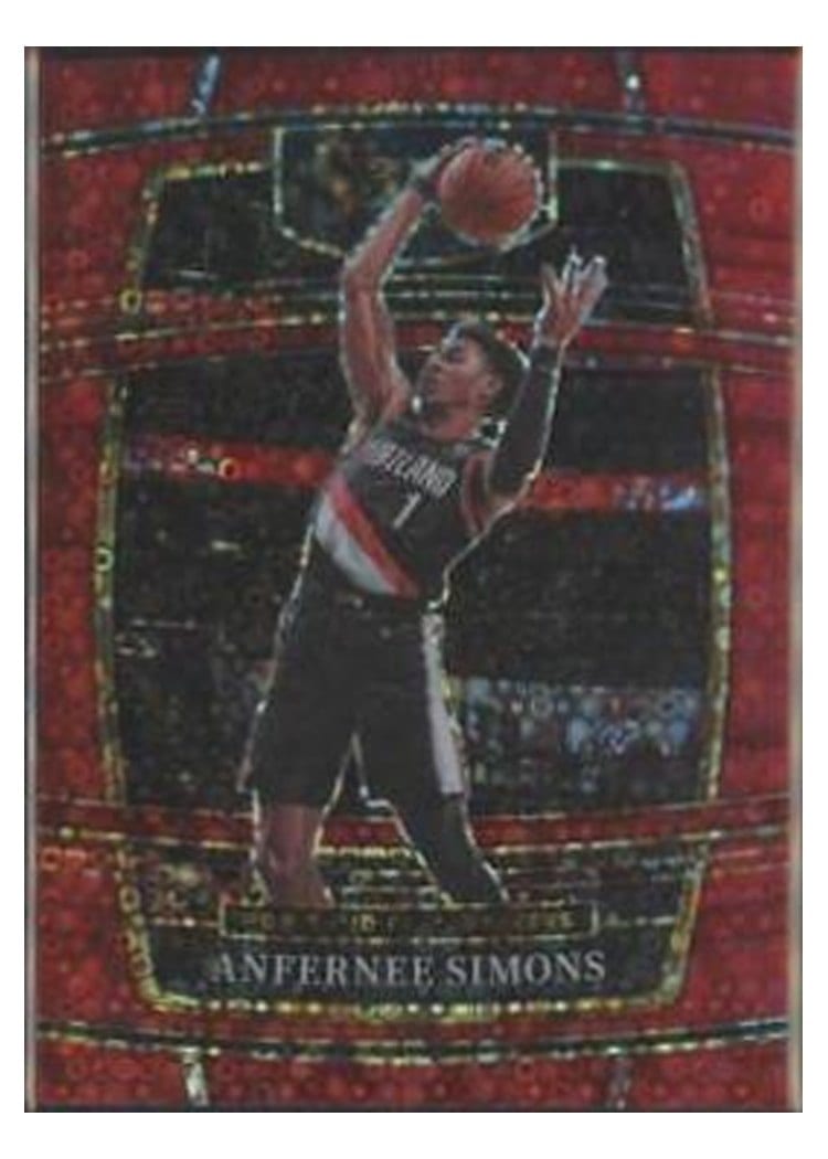 2021-22 Panini Select Base Set Anfernee Simons #29 card