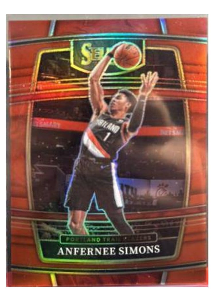 2021-22 Panini Select Base Set Anfernee Simons #29 card