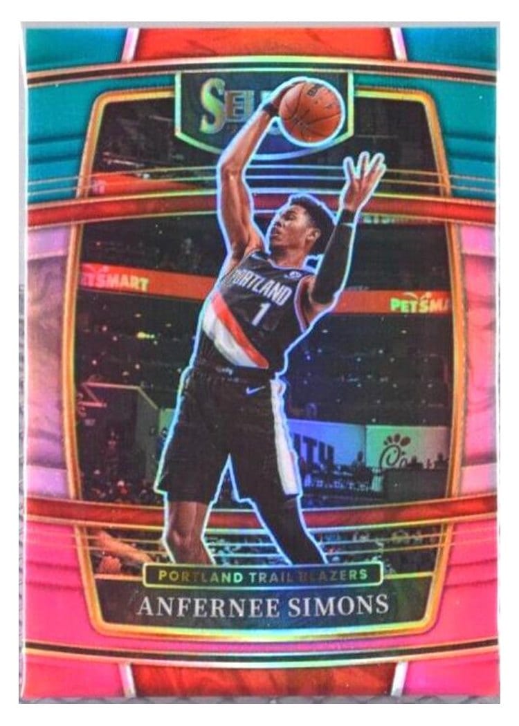 2021-22 Panini Select Base Set Anfernee Simons #29 card