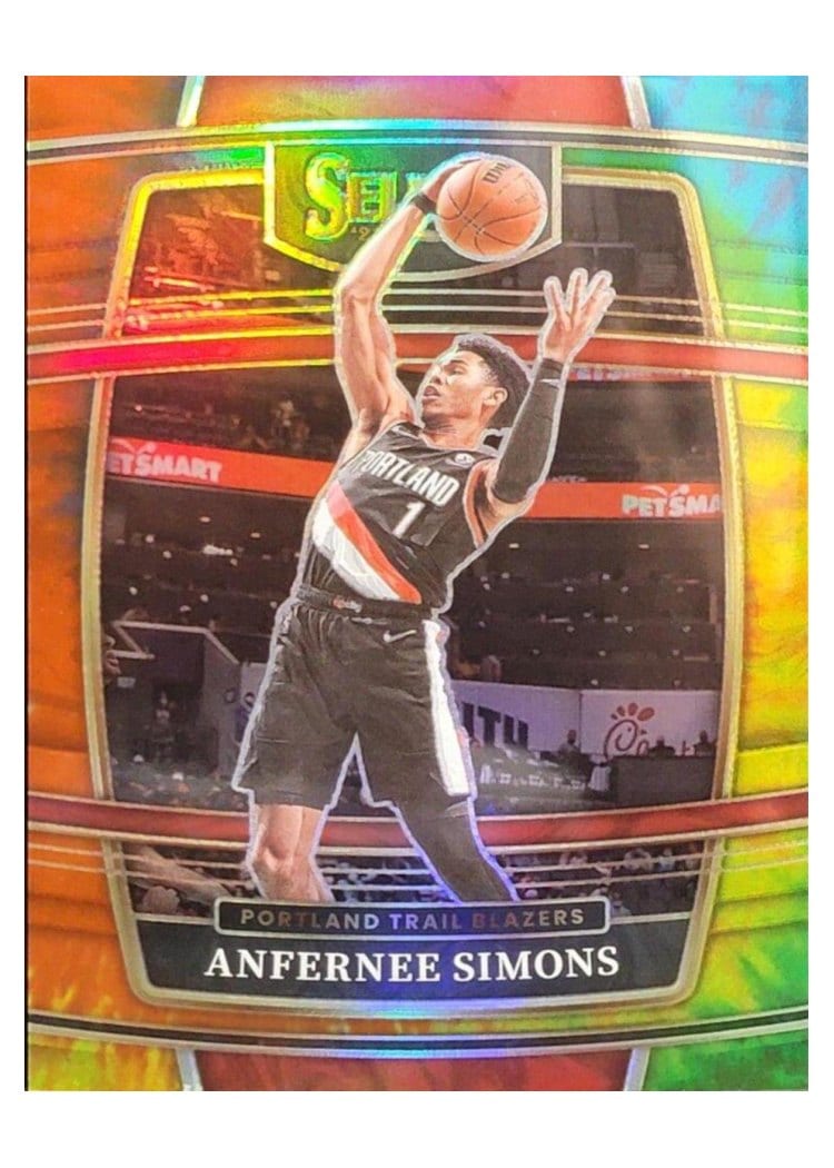 2021-22 Panini Select Base Set Anfernee Simons #29 card