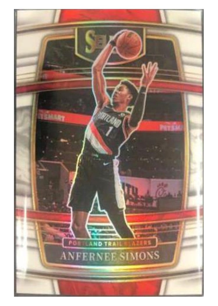 2021-22 Panini Select Base Set Anfernee Simons #29 card