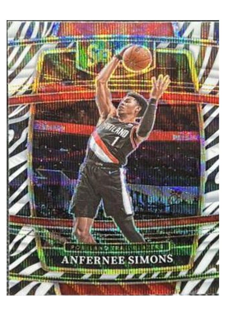 2021-22 Panini Select Base Set Anfernee Simons #29 card