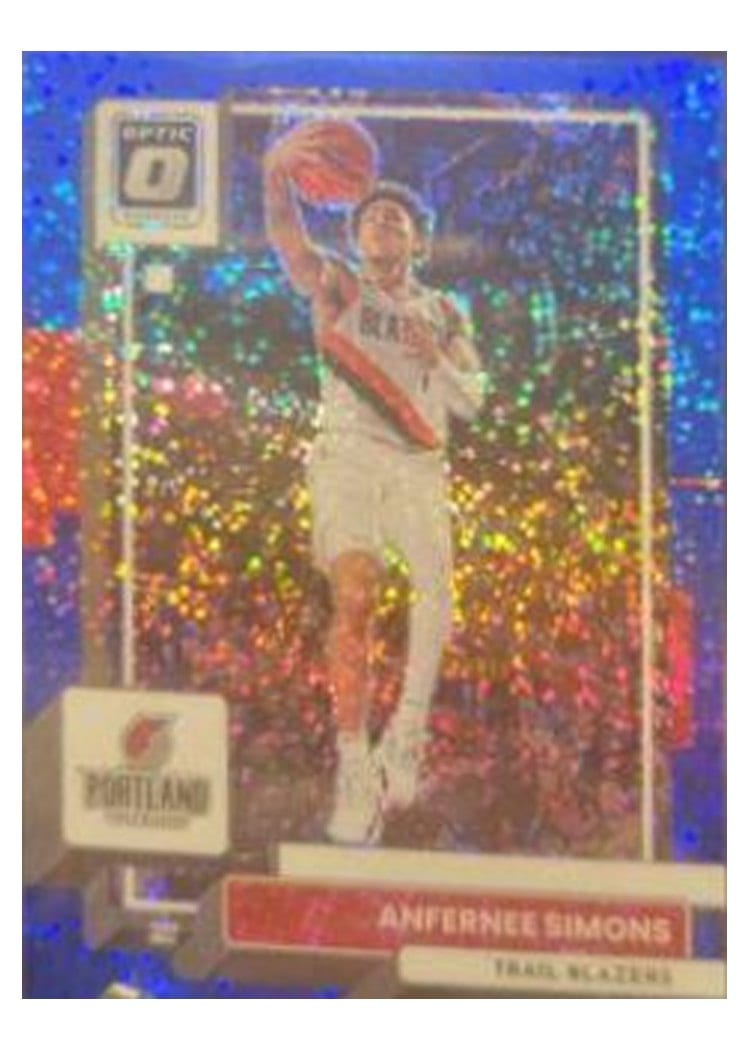 2022-23 Donruss Optic Base Set Anfernee Simons #52 card