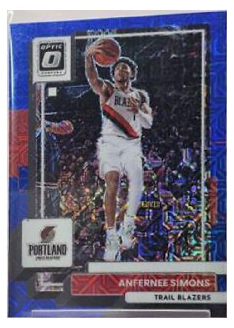 2022-23 Donruss Optic Base Set Anfernee Simons #52 card