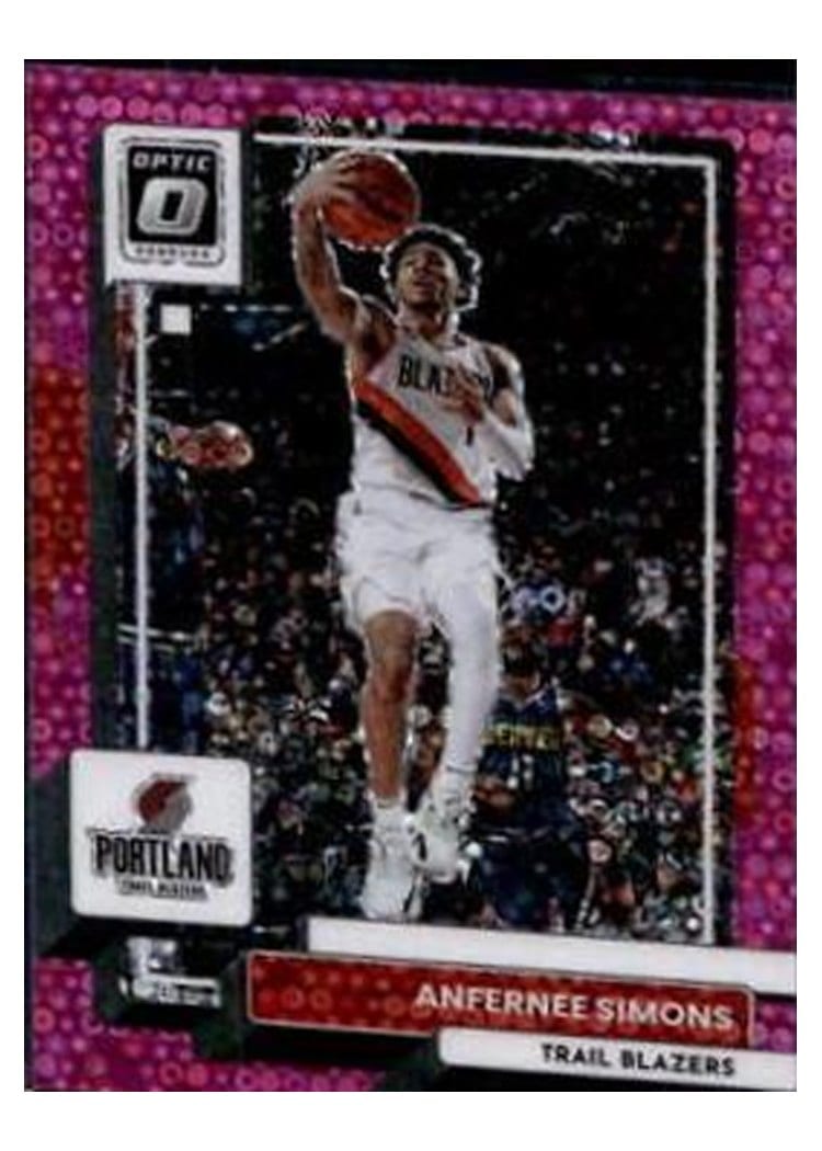 2022-23 Donruss Optic Base Set Anfernee Simons #52 card