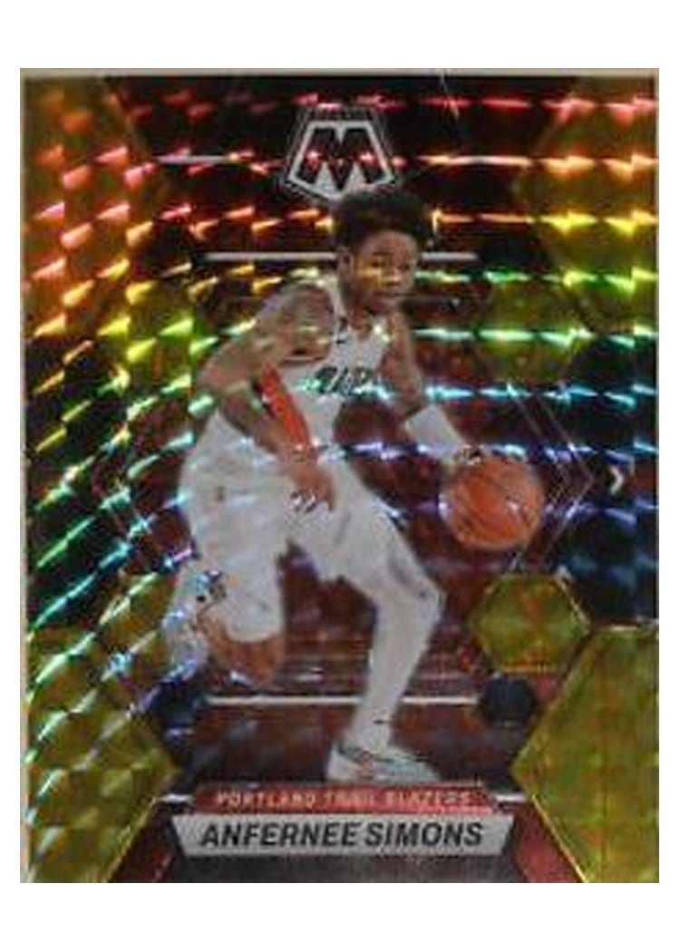 2022-23 Panini Mosaic Base Set Anfernee Simons #11 card