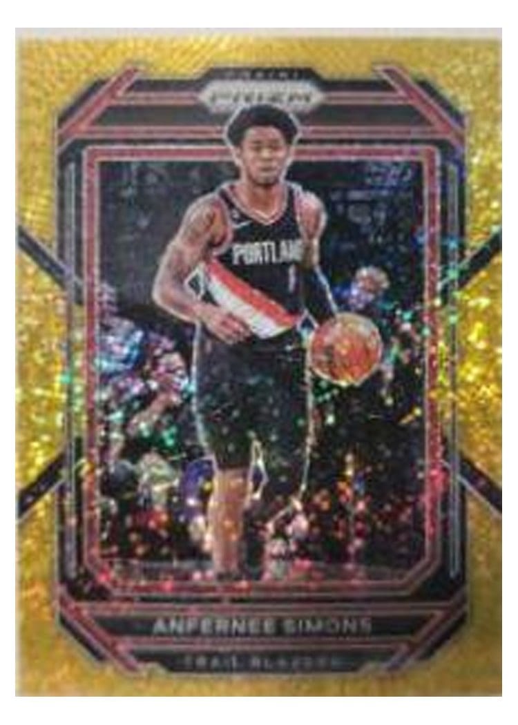 2022-23 Panini Prizm Base Set Anfernee Simons #46 card