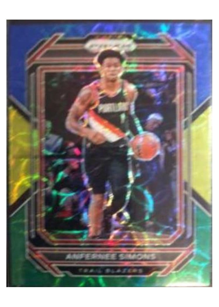 2022-23 Panini Prizm Base Set Anfernee Simons #46 card