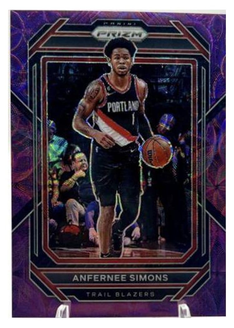 2022-23 Panini Prizm Base Set Anfernee Simons #46 card