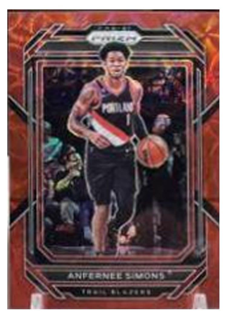 2022-23 Panini Prizm Base Set Anfernee Simons #46 card