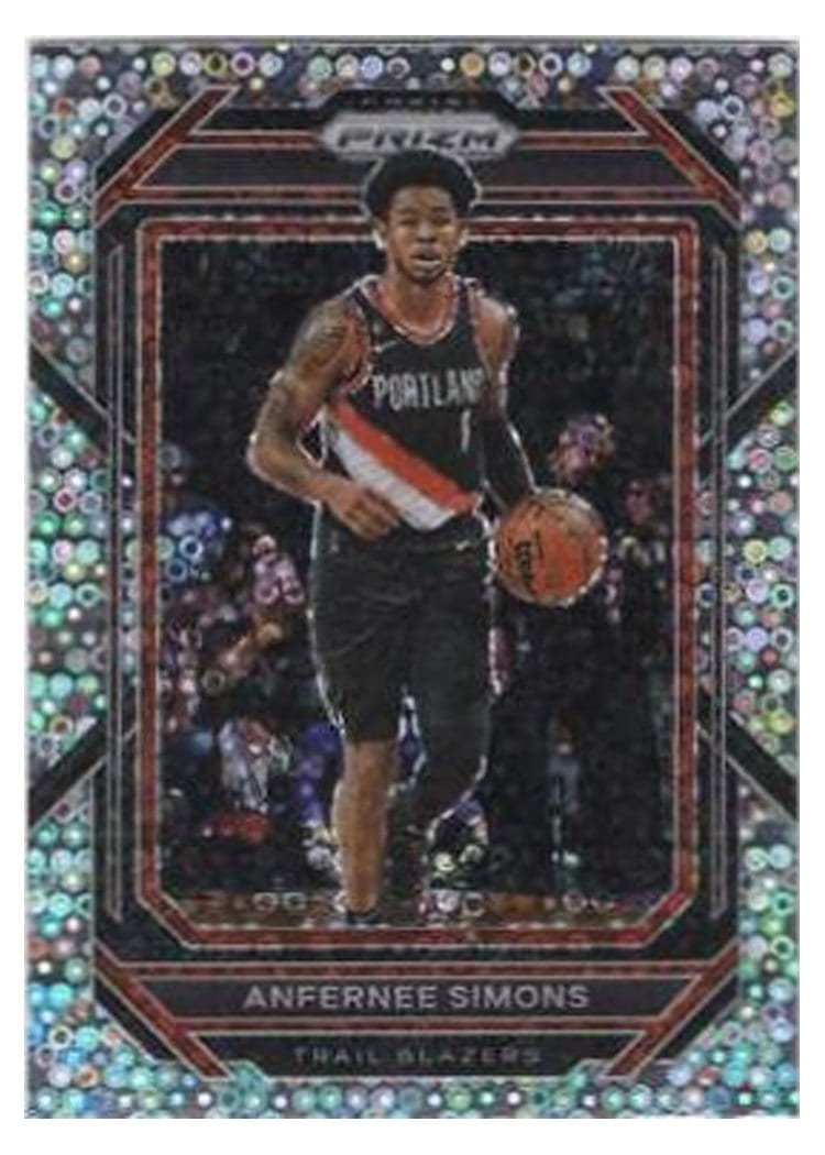 2022-23 Panini Prizm Base Set Anfernee Simons #46 card