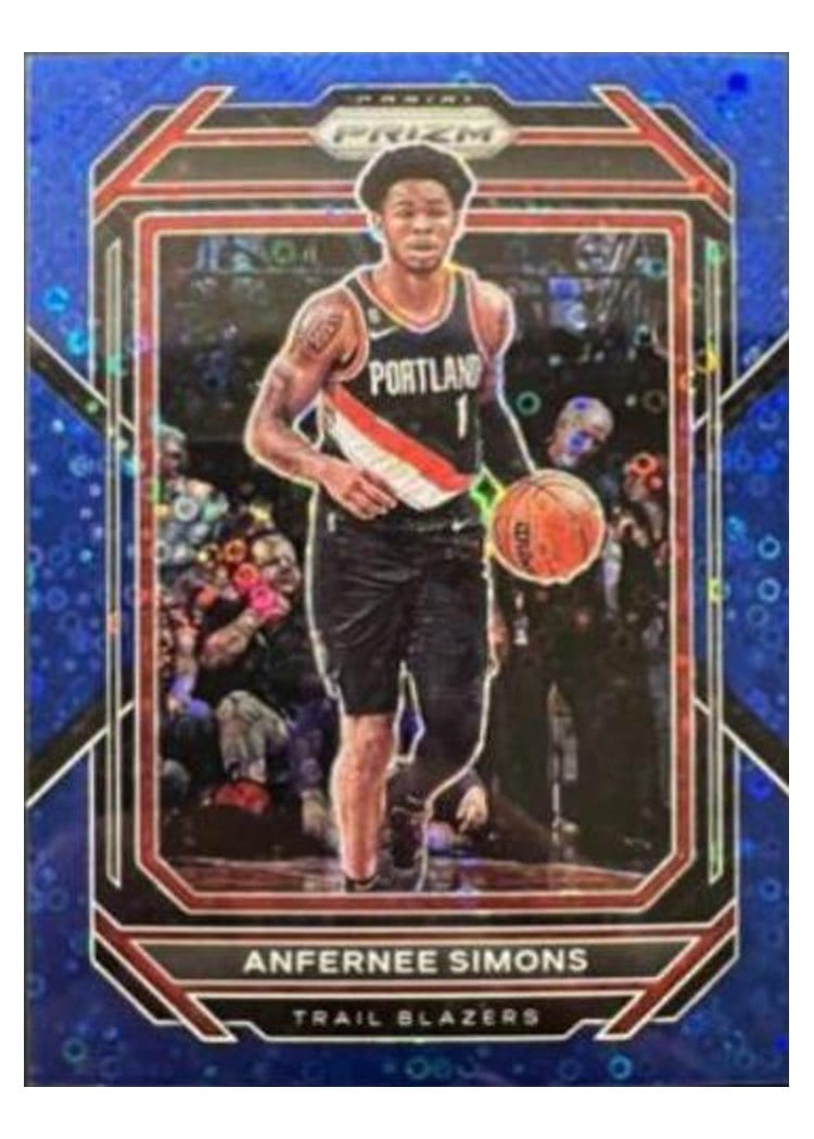 2022-23 Panini Prizm Base Set Anfernee Simons #46 card