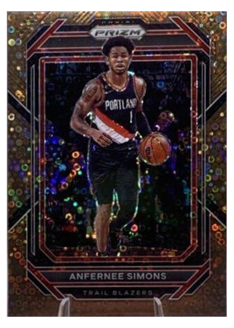 2022-23 Panini Prizm Base Set Anfernee Simons #46 card