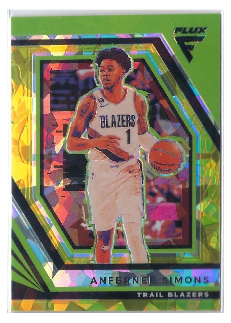 2022-23 Panini Prizm Base Set Anfernee Simons #46 card
