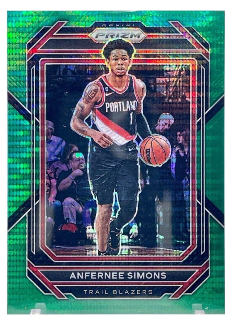 2022-23 Panini Prizm Base Set Anfernee Simons #46 card