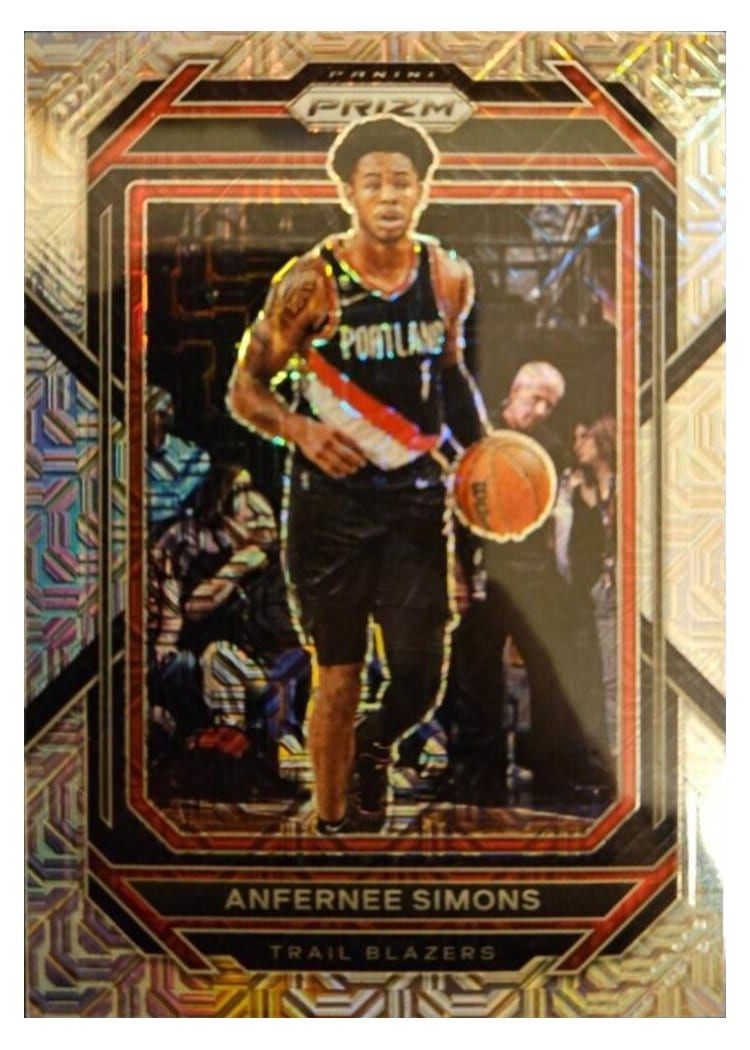 2022-23 Panini Prizm Base Set Anfernee Simons #46 card