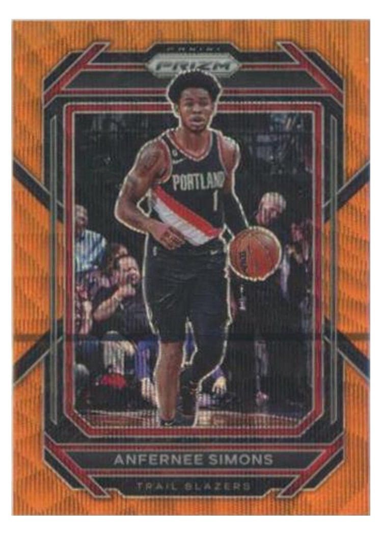 2022-23 Panini Prizm Base Set Anfernee Simons #46 card