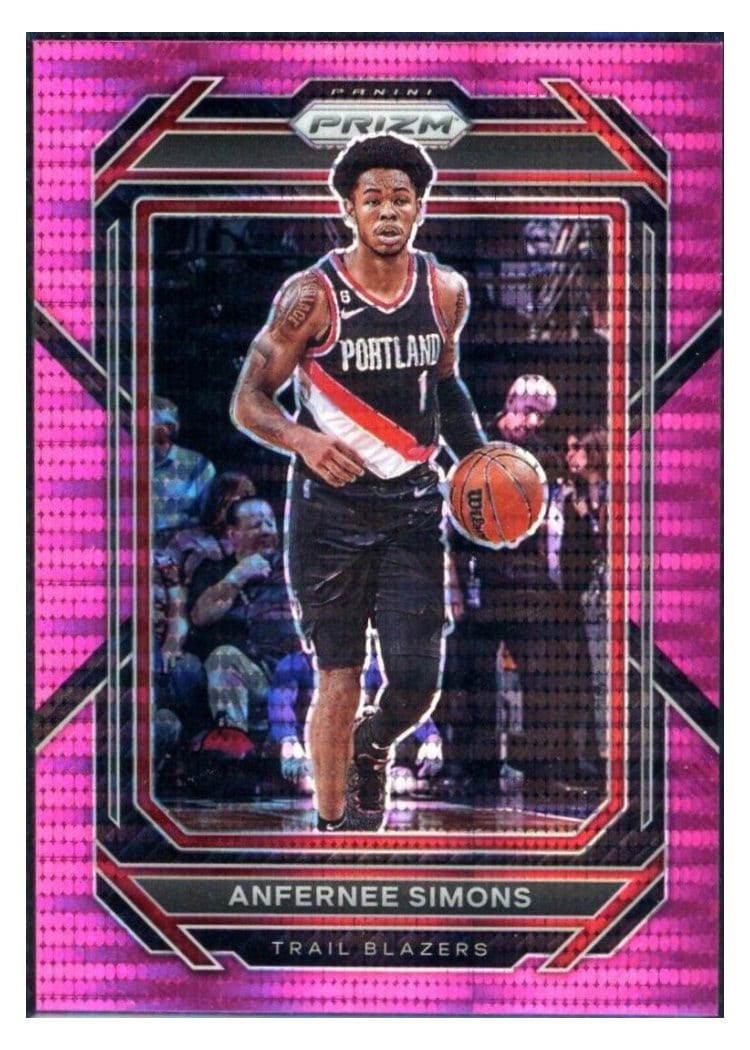 2022-23 Panini Prizm Base Set Anfernee Simons #46 card