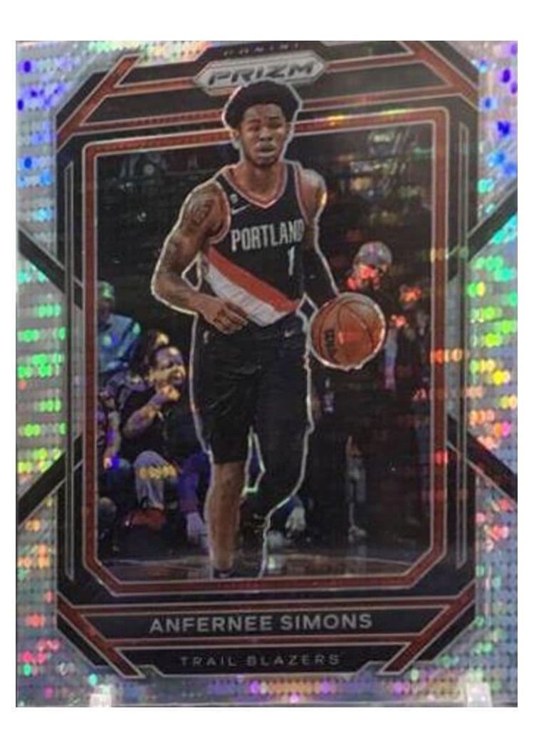 2022-23 Panini Prizm Base Set Anfernee Simons #46 card