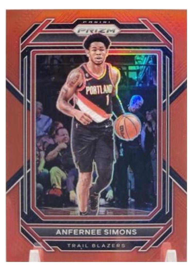 2022-23 Panini Prizm Base Set Anfernee Simons #46 card